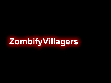 我的世界ZombifyVillagers – 僵尸村民插件