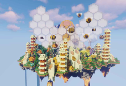 我的世界Bienenstock 蜂巢城市地图