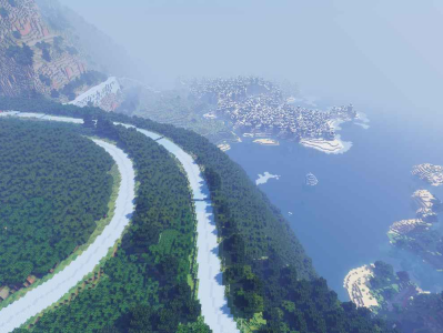 我的世界秋名山地图